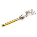 TE Connectivity AMPLIMITE HDP-20 Series Size 20 Male Crimp D-Sub Connector Contact Gold Pin 20 AWG 166053-1
