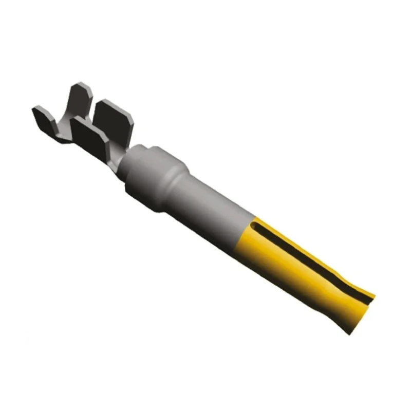 TE Connectivity AMPLIMITE HDP-20 Series Size 20 Female Crimp D-Sub Connector Contact Gold over Nickel Socket 24 AWG 1658538-2