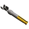 TE Connectivity AMPLIMITE HDP-20 Series Size 20 Female Crimp D-Sub Connector Contact Gold over Nickel Socket 24 AWG 1658538-2