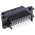 TE Connectivity Ampseal Automotive Connector Male 35 Way Black Through Hole Solder Termination 17A 125°C 1-776163-1