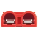 TE Connectivity AMP Power Series 2 Way Male/Female Battery Connector, Straight Cable, 600 V AC/DC, 50A 647845-3