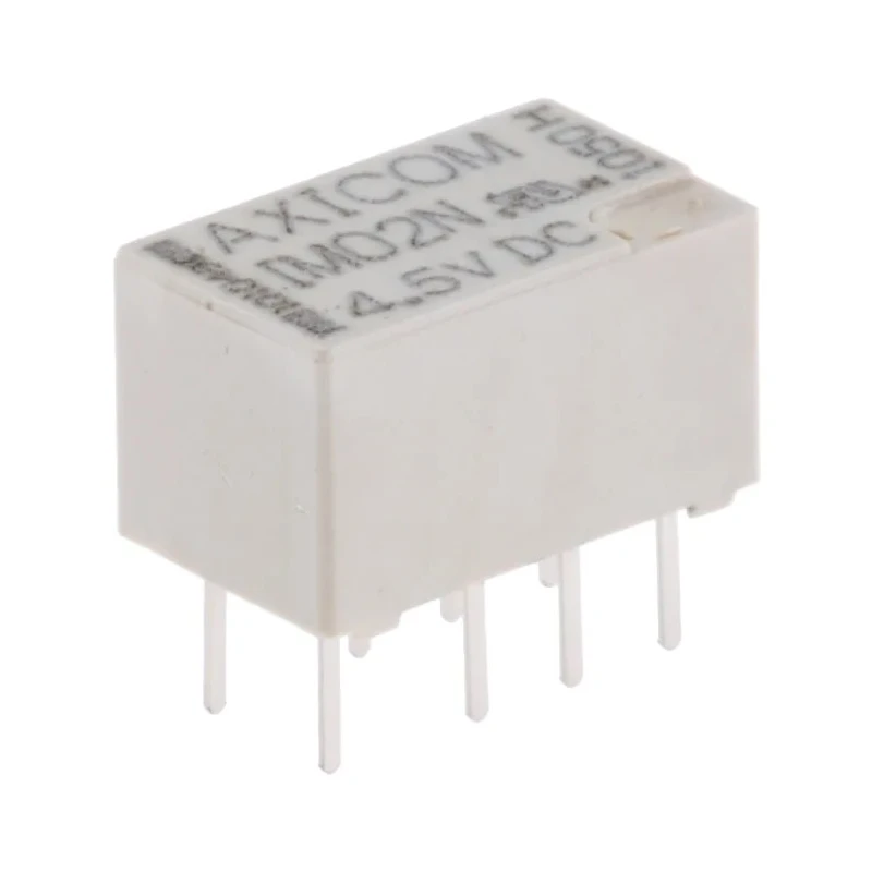 TE Connectivity PCB Signal Relay 4.5V DC Coil 2A DPDT IM Series 10x6x5.65 mm 1-1462038-2