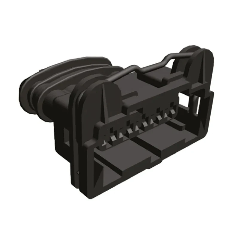 TE Connectivity Junior Power Timer Automotive Connector Female Black Cable 5 Way Solder Termination 282193-1