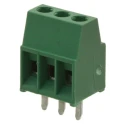 TE Connectivity Buchanan Series 3-Contact 2.54 mm Pitch 1 Row Male PCB Terminal Block 282834-3