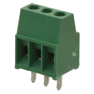 TE Connectivity Buchanan Series 3-Contact 2.54 mm Pitch 1 Row Male PCB Terminal Block 282834-3