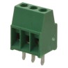 TE Connectivity Buchanan Series 3-Contact 2.54 mm Pitch 1 Row Male PCB Terminal Block 282834-3