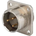 Jaeger Industrial Circular Connector Metal Housing 12 Contacts Female Bayonet Miniature IP50 IP54 6307 120 06