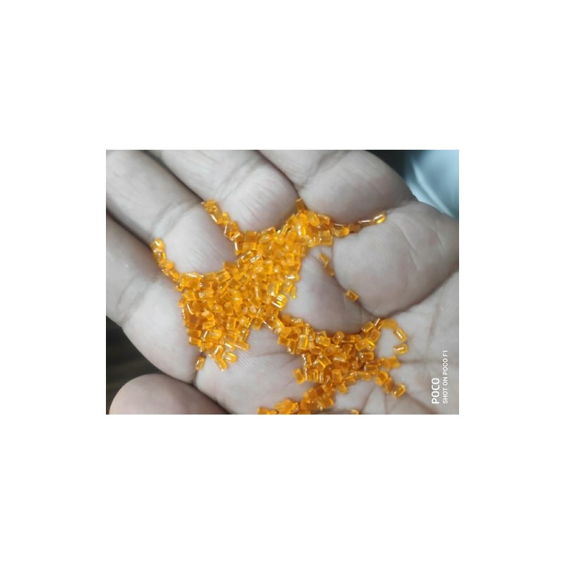 polycarbonate-amber-granules