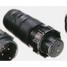 Switchcraft Circular Connector 6 Contacts Cable Socket Female IP68 IP69K 600V EN3C6FX