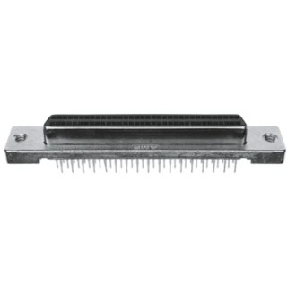 TE Connectivity AMPLIMITE .050 III 68 Way Straight 1.27 mm Pitch Through Hole D-Sub Connector, with Screw Female 5786555-7
