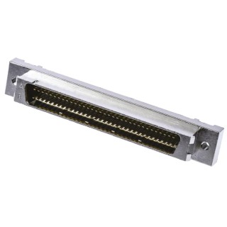 TE Connectivity AMPLIMITE .050 III 68 Way Straight 2.54 mm Pitch Through Hole D-Sub Connector Male 2-5174339-5