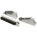 TE Connectivity AMPLIMITE HDP-20 37 Way Straight Cable D-Sub Connector with Shielding Hardware Kit Male 1658650-1