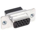 TE Connectivity AMPLIMITE HDP-22 15 Way Straight Cable D-Sub Connector Female 250V 105°C 1658690-1