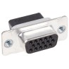 TE Connectivity AMPLIMITE HDP-22 15 Way Straight Cable D-Sub Connector Female 250V 105°C 1658690-1