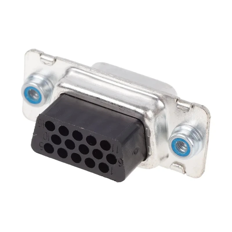TE Connectivity AMPLIMITE HDP-22 15 Way Straight Cable D-Sub Connector Female 250V 105°C 1658690-1