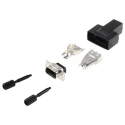 TE Connectivity AMPLIMITE HDP-22 15 Way Straight Cable D-Sub Connector Male 1658678-1