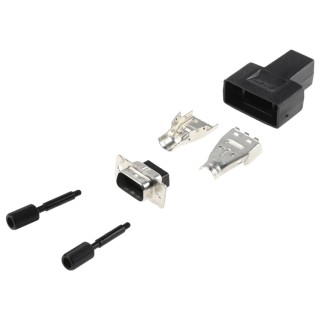 TE Connectivity AMPLIMITE HDP-22 15 Way Straight Cable D-Sub Connector Male 1658678-1