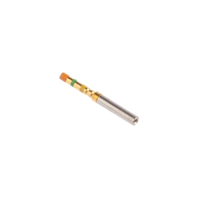 TE Connectivity AMPLIMITE 90 Series Size 22 Female Crimp D-Sub Connector Contact Gold over Nickel 5A 204351-1