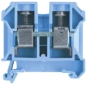 Weidmüller SAK Series Feed Through Terminal Block Blue 16mm² 1-Level Screw Termination ATEX IECEx 0380680000