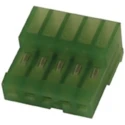 TE Connectivity 5-Way Shrouded Female IDC Connector for Cable Mount, 1 Row, 250V AC, 5A, 2.54mm Pitch 3-640443-5
