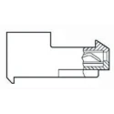 TE Connectivity 4-Way IDC Connector Female for Cable, 1 Row 3-640599-4