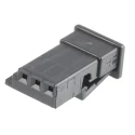 TE Connectivity Micro Quadlok System Automotive Connector Female Black Cable 3 Way Crimp Termination 1-1718346-1