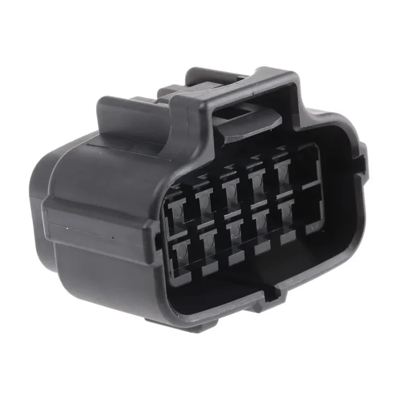 TE Connectivity Econoseal J 070 Mk II Automotive Connector Male 12 Way Black Cable Crimp Termination 2822638-1