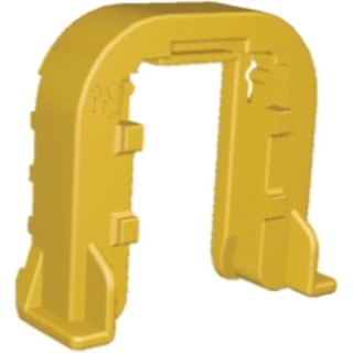 TE Connectivity HDSCS Fibreglass Reinforced Polybutylene Terephthalate Mounting Clip for Automotive Connector 1703810-1