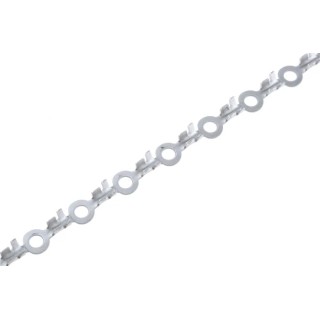 TE Connectivity Uninsulated Ring Terminal M3 Stud Size 20 AWG 16 AWG Wire Size Grey 160344-2