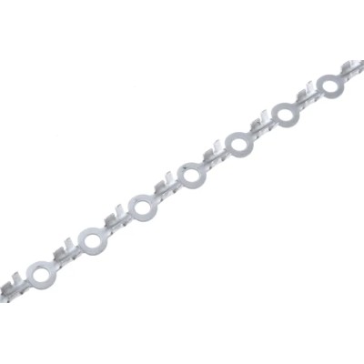 TE Connectivity Uninsulated Ring Terminal M3 Stud Size 20 AWG 16 AWG Wire Size Grey 160344-2