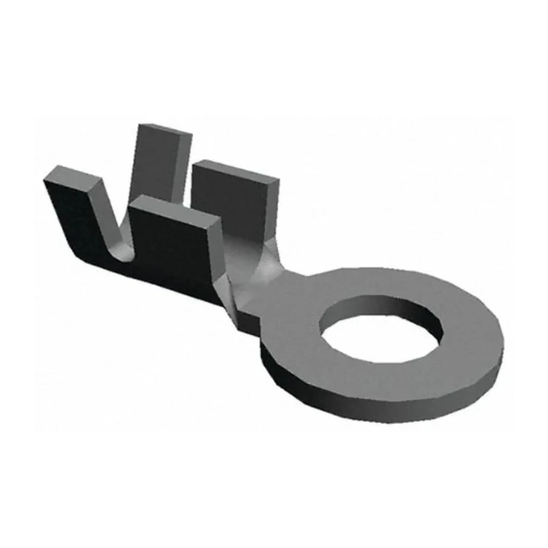 TE Connectivity Uninsulated Ring Terminal 6.5 mm Stud Size 20 AWG to 15 AWG Wire Size Grey 626030-2