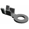 TE Connectivity Uninsulated Ring Terminal 6.5 mm Stud Size 20 AWG to 15 AWG Wire Size Grey 626030-2