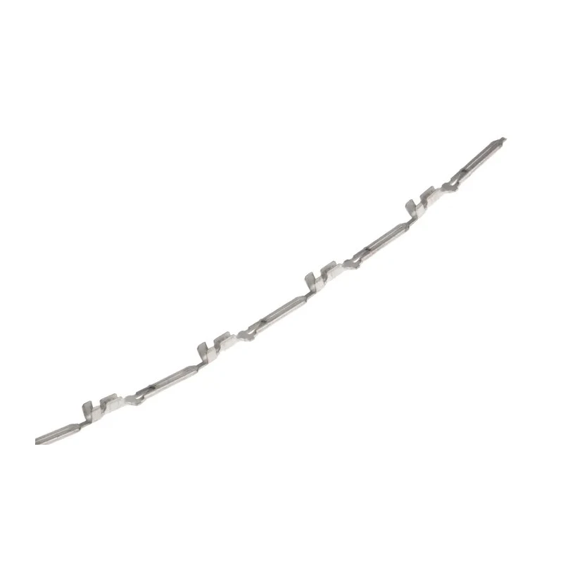TE Connectivity FASTIN-FASTON .110 Silver Uninsulated Male Spade Connector Crimp 2.79 x 0.79 mm Tab Size 22 AWG to 160174-2