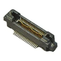 TE Connectivity MICTOR Series Straight Surface PCB Header, 38 Contacts, 0.64 mm Pitch, 2 Row, Shrouded 5767056-1