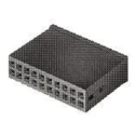 TE Connectivity AMPMODU MOD IV Female Connector Housing 2.54 mm Pitch 26 Way 2 Row Straight 1-925370-3