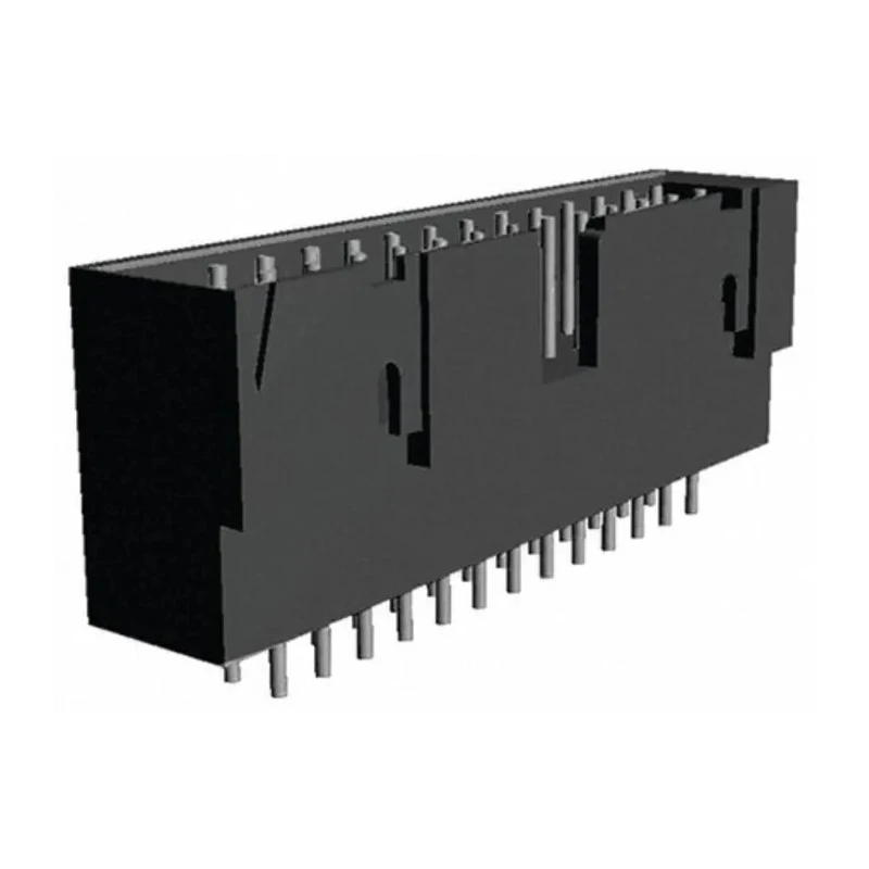 TE Connectivity AMPMODU MOD II Series Straight Through Hole PCB Header, 10 Contacts, 2.54 mm Pitch, 2 Row, Shrouded 103168-3