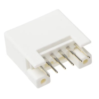 TE Connectivity MULTILOCK 070 Series Straight Through Hole PCB Socket 6-Contact 1 Row 3.5 mm Pitch Solder 12V 1-174954-1