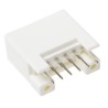 TE Connectivity MULTILOCK 070 Series Straight Through Hole PCB Socket 6-Contact 1 Row 3.5 mm Pitch Solder 12V 1-174954-1