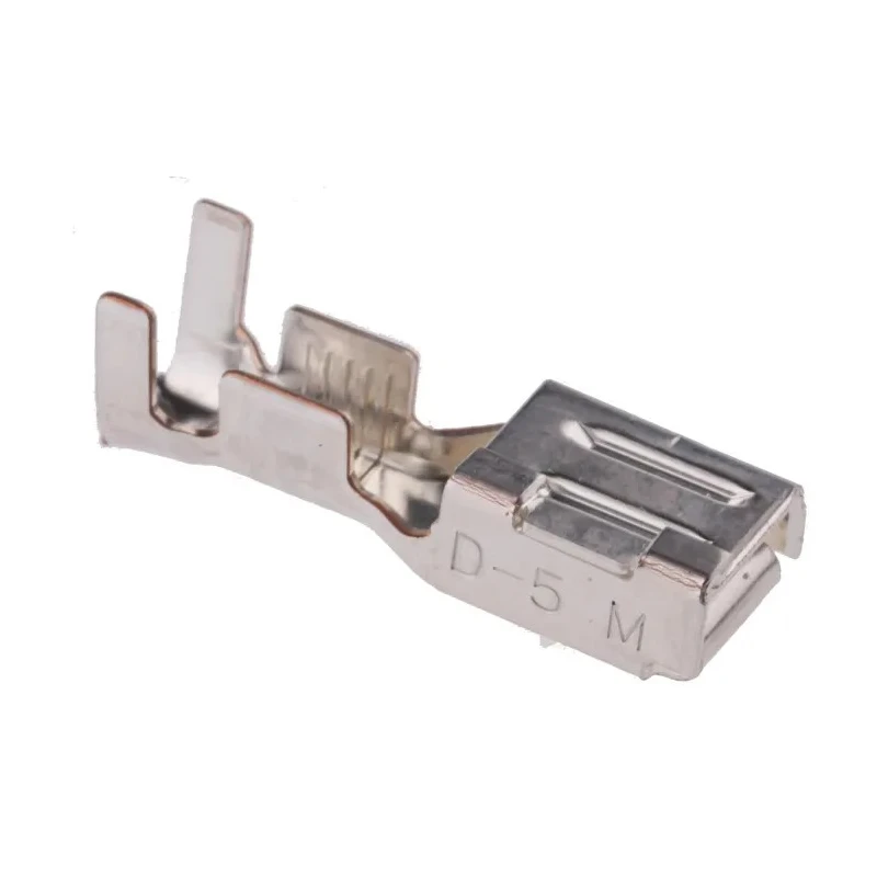 TE Connectivity Dynamic 5000 Series Female Crimp Terminal 12 AWG Min, 10 AWG Max, Silver Plated 316041-6