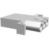 TE Connectivity .093 Commercial Female Connector Housing 6.35 mm Pitch 3 Way 1 Row Straight 770269-1