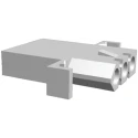 TE Connectivity .093 Commercial Female Connector Housing 6.3 mm Pitch 2 Way 1 Row Straight 770065-1