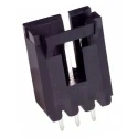 TE Connectivity AMPMODU MTE Series Straight Through Hole PCB Header, 3 Contacts, 2.54 mm Pitch, 1 Row, Shrouded 5-103639-2