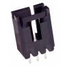TE Connectivity AMPMODU MTE Series Straight Through Hole PCB Header, 3 Contacts, 2.54 mm Pitch, 1 Row, Shrouded 5-103639-2
