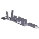 TE Connectivity VAL-U-LOK Series Male Crimp Terminal 3A Current 22-18 AWG Tin Plated Phosphor Bronze Contact 794955-3