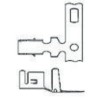 TE Connectivity AMP-IN Series Female Crimp Terminal, 18 AWG Min Crimp, 14 AWG Max 343445-2
