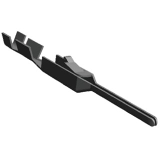 TE Connectivity AMPMODU MTE Series Male Crimp Terminal 26 AWG Min Crimp, 22 AWG Max, Tin Plated, Phosphor Bronze 5-104505-2