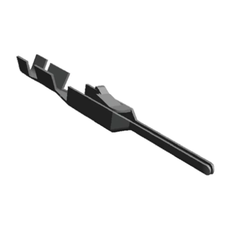 TE Connectivity AMPMODU MTE Series Male Crimp Terminal 26 AWG Min Crimp, 22 AWG Max, Tin Plated, Phosphor Bronze 5-104505-2
