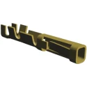 TE Connectivity AMPMODU MOD II Series Female Crimp Terminal 3A Current Gold Plating Phosphor Bronze Contact Material 280530-3