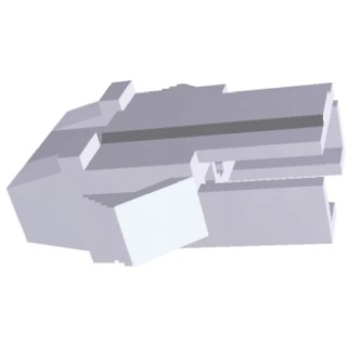 TE Connectivity EI Female Connector Housing 2.5 mm Pitch 3 Way 1 Row Straight 172213-3