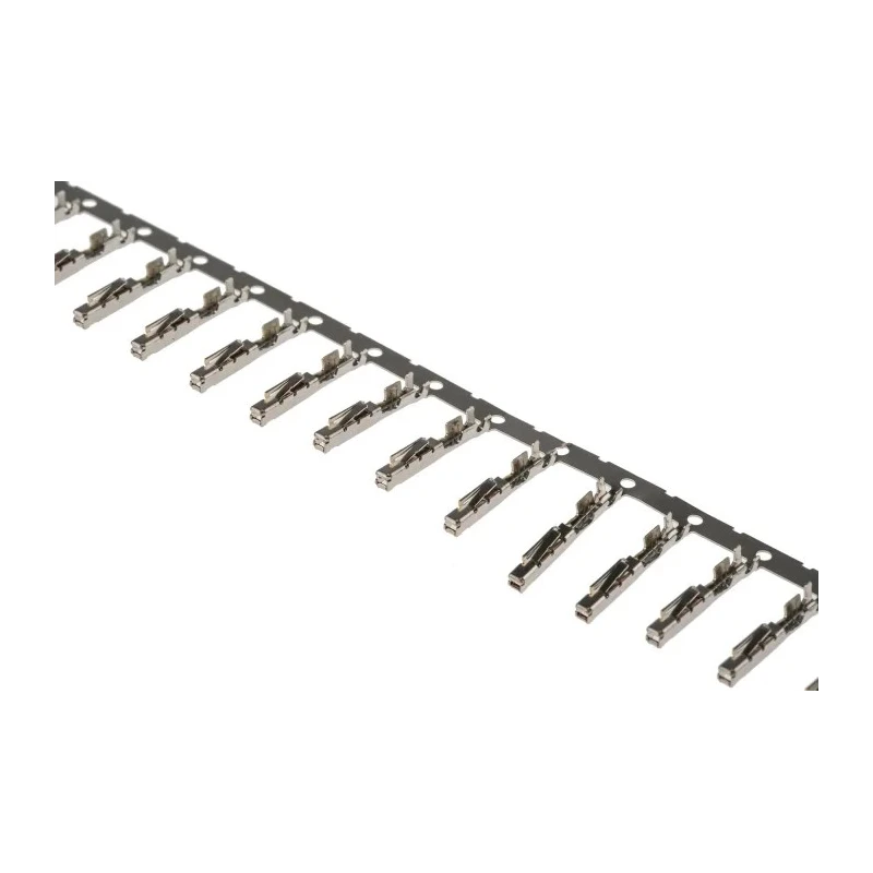 TE Connectivity Dynamic 2000 Series Female Crimp Terminal 22 AWG Min Crimp, 18 AWG Max, 15A, Gold Plated 1318105-1